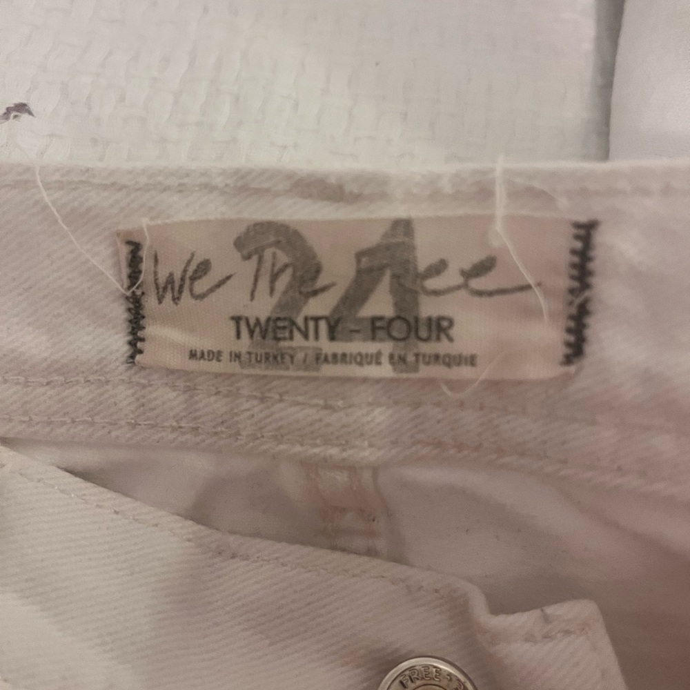 white free people (we the free) jeans